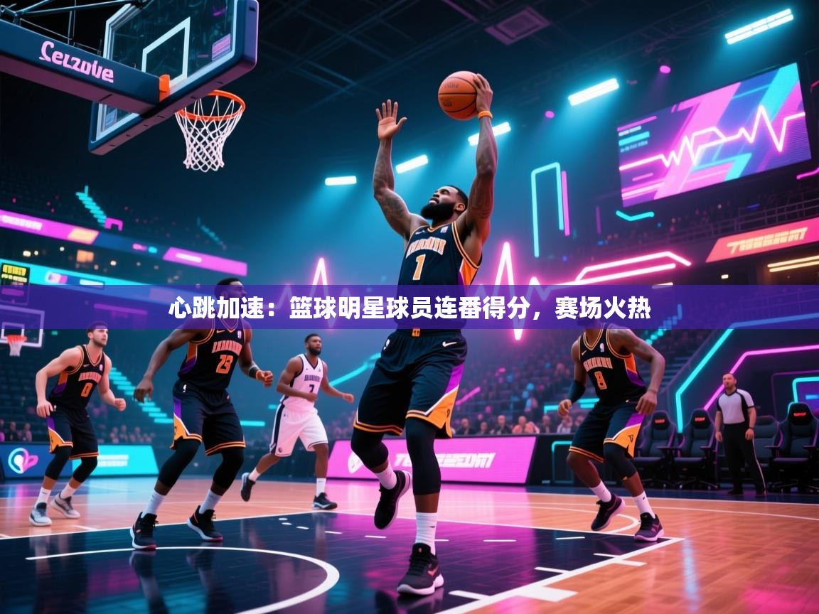 心跳加速：篮球明星球员连番得分，赛场火热  第1张